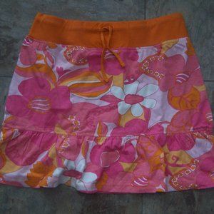 Beach Wave Hawaiian Knit Skirt Womens Size Large